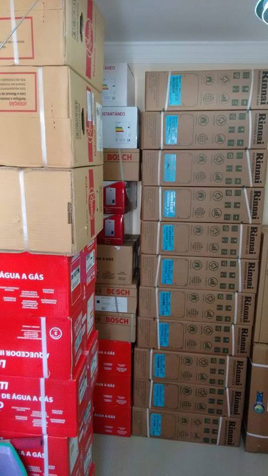 Aquecedor de água a gás preço