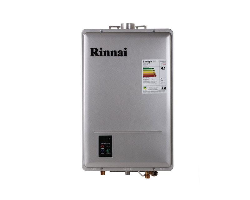 Aquecedor a gás rinnai