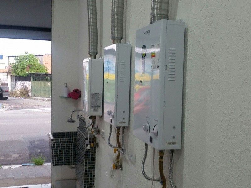 Empresas de aquecedores a gás