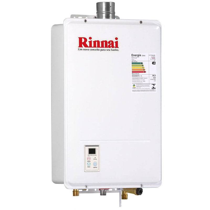 Venda de aquecedores a gás rinnai